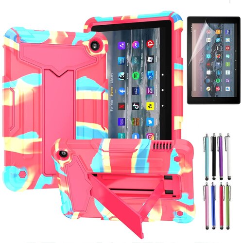 JTech Ohi&scaron;je za Amazon Fire 7 7.0" Armoured s stojalom Pink, (22025826) Cene