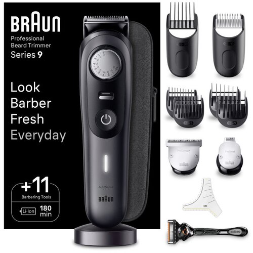 Braun series 9 9441 trimer za bradu s brija&amp;Auml;kim alatima Slike