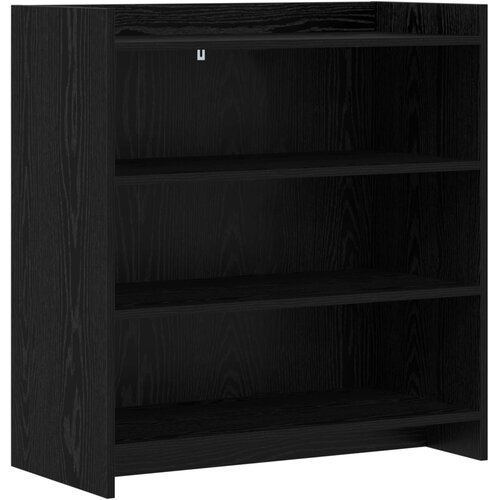 vidaXL Kreveta Crni hrast 75 x 36 x 80 cm Konstruirano drvo - Crni hrast Cene