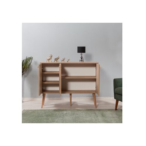 Hanah home Komoda Mega 120x90x36cm Hrast Cene