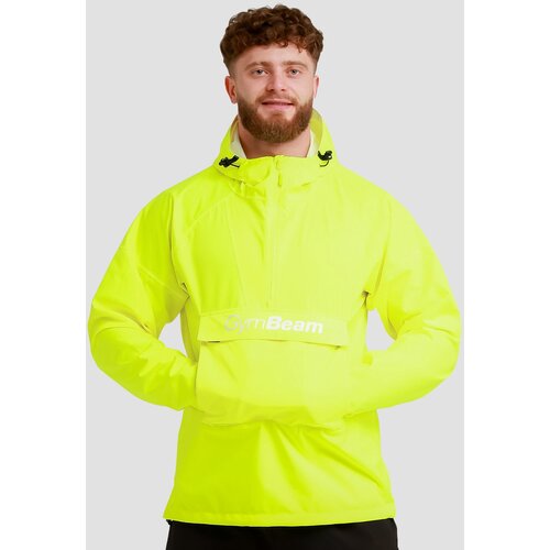 GymBeam Mu&amp;scaron;ka jakna za ki&amp;scaron;u Smock Citric Slike