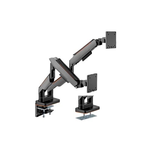 Roline 17031109 2-struki stolni nosač za monitor 43,2 cm (17&amp;quot;) - 88,9 cm (35&amp;quot;) podesiv po visini Slike