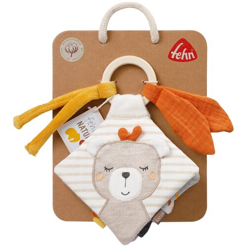 Fehn fehnNATUR Soft Book Donkey & Teddy edukativna knjiga kontrastnih boja 1 kom Cijene