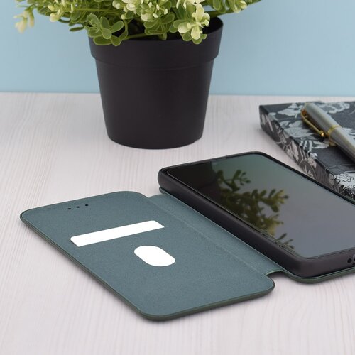Techsuit Safe Wallet Plus preklopna futrola za Honor Magic6 Pro &amp;ndash; tamno zelena Slike
