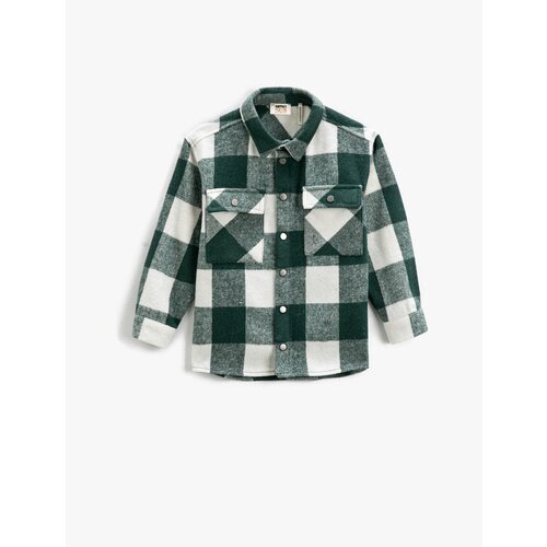 Koton Shirt - Green - Regular fit Slike