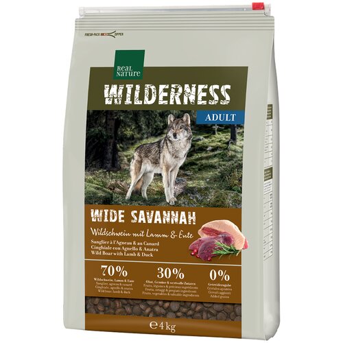 Real Nature Wilderness Adult vepar, janjetina i patka 4 kg Cijene
