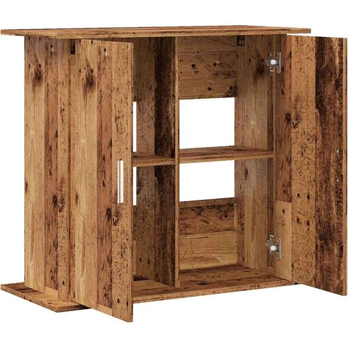 vidaXL Stojalo za akvarij starinski les 81x36x73 cm inženirski les Cene