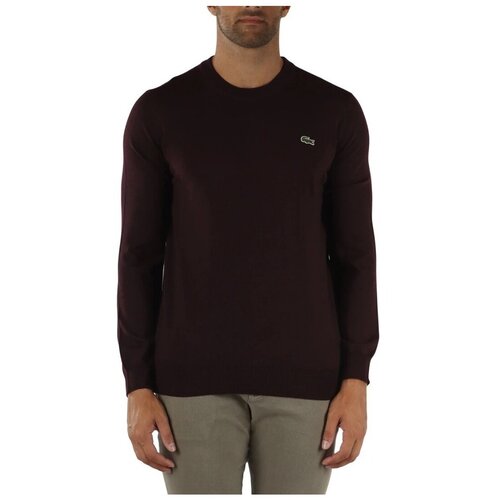 Lacoste Puloverji AH3225 Bordo Cene