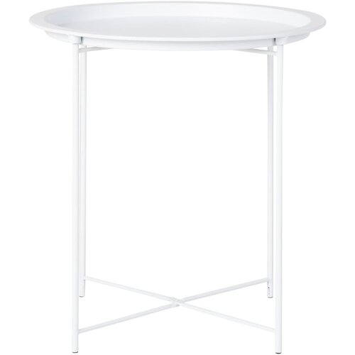 House Nordic Kovinska okrogla stranska mizica ø 47 cm Bastia – Cene