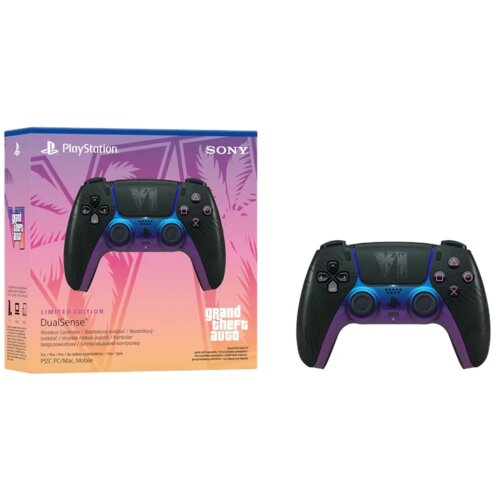 Sony PS5 Dualsense Wireless Controller Grand Theft Auto VI Black Limited Edition - PREORDER Slike