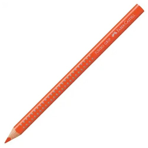 Faber-Castell jumbo grip 2001 drvena bojica tamnonarančasta Cijene