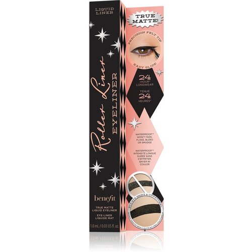 Benefit Roller Liner True Matte mat tekoče črtalo za oči 1 ml odtenek Black Cene