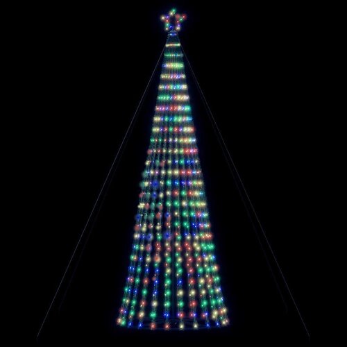 vidaXL LED božićno drvce 1028 LED šarenih 403 cm Cene