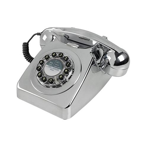 Wild & Wolf telefon - brushed chrome Slike