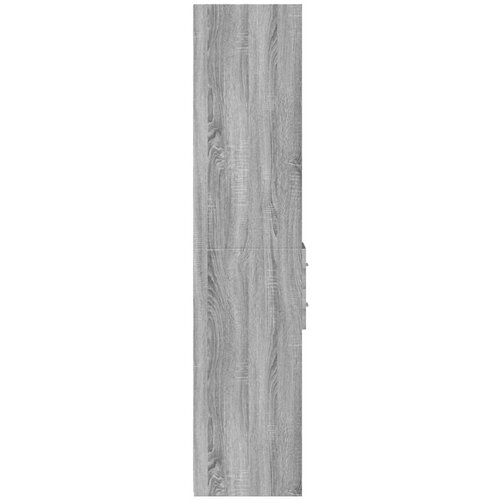 vidaXL Visoka omara siva sonoma 30x42,5x185 cm inženirski les Cene