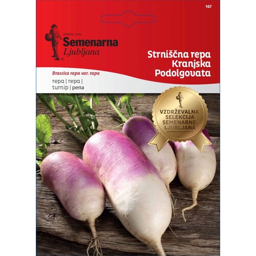 Semenarna Ljubljana Strni&scaron;čna repa "Kranjska Podolgovata" - 10 g Cene