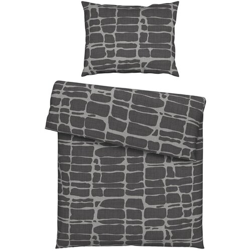 Esposa posteljnina crest 140/220 cm renforcé antracit Cene