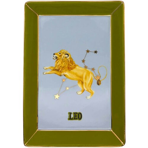 Yvonne Servirni krožnik Zodiac 16,5x12cm / Leo-Lev / porcelan, (5000255223) Cene
