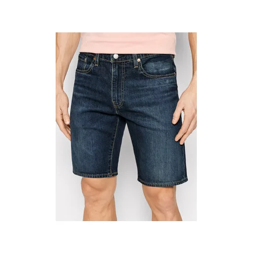 Levi's Jeans kratke hlače Standard 39864-0061 Mornarsko modra Regular Fit