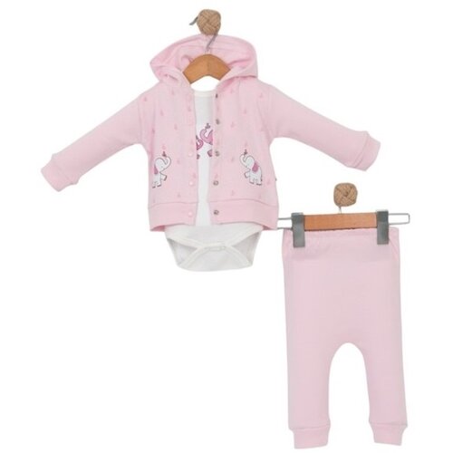 Bebi komplet 03-09 meseci Bodi, dukserica i pantalone 6-9 meseci Slike