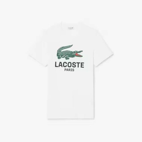 Lacoste Majice s kratkimi rokavi Tee Shirt Turtle Neck Bela Cene