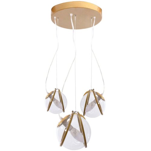 Toolight Lampa APP1091-3CP GOLD Slike