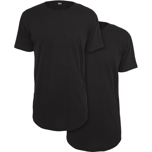 Urban Classics Men&amp;#039;s Basic T-Shirt 2-Pack Black Slike