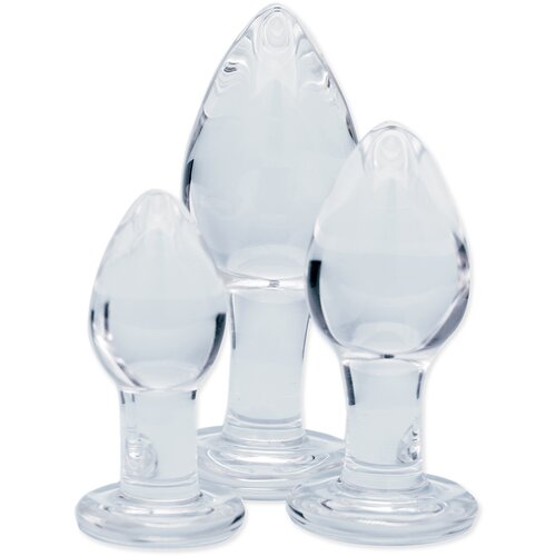 Clarity Glass Dildo Utopian Trinity Slike