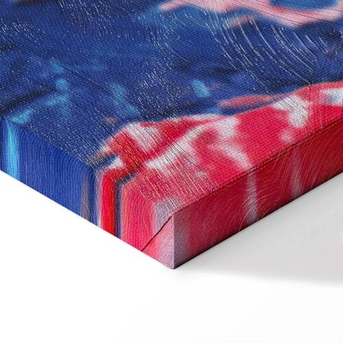  Slika - Spring Shades - A Colorful Mix of Warm and Cool Tones on Canvas 60x90 Slike