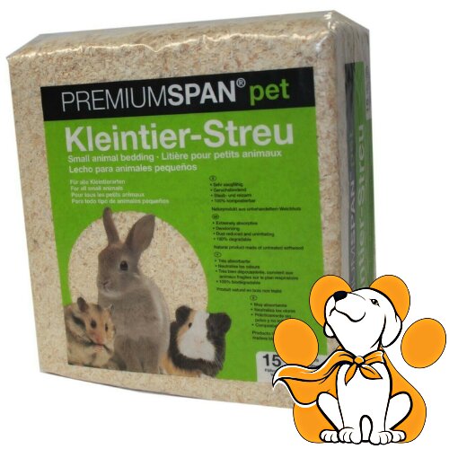 HVT premiumSpan Small Animal Bedding 15l, Piljevina Za Ljubimce Bez Zagađivača Cene