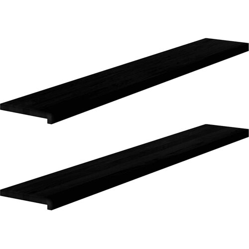  Prozorske klupice 2 kom tamnosmeđe 160x30x2 cm masivne hrast Cijene