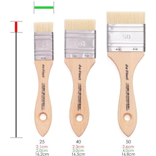  Četkica extra kratka mottler 2473 - da vinci | no. 40 Slike