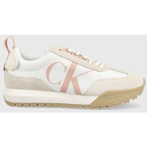 Calvin Klein JEANS Ženske patike NEW RETRO RUNNER LACEUP LOW Shoes bele Slike