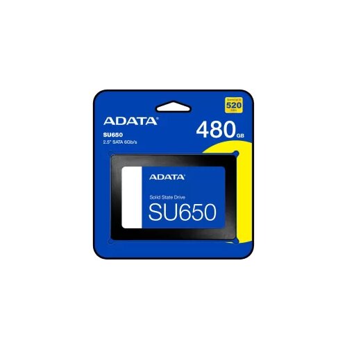 SSD ADATA 480GB SU650 2.5 SATA Slike