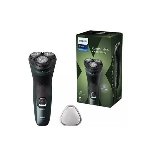 Philips X3052 /00 men's shaver Rotation shaver Trimmer Black, Green Cene