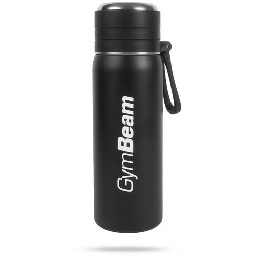 GymBeam Vaccum Flask Steel Black 500 ml Slike