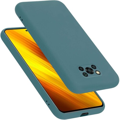 Cadorabo Ohi&scaron;je je združljivo z Xiaomi POCO X3 NFC in tekoča zelena - Za&scaron;čitni ovitek iz prožnega silikona TPU, (20860253) Cene