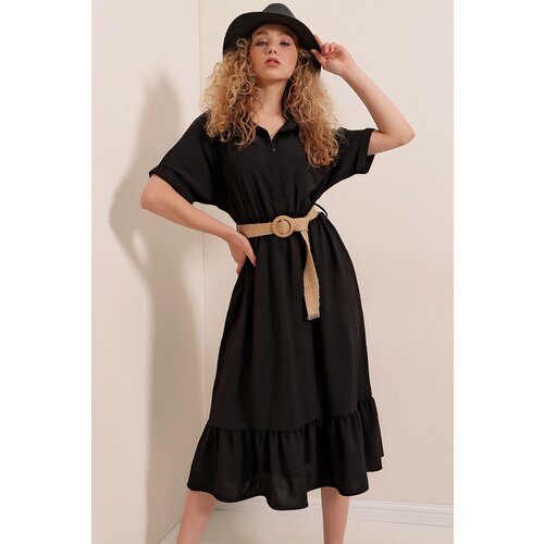 Bigdart Dress - Black Cene