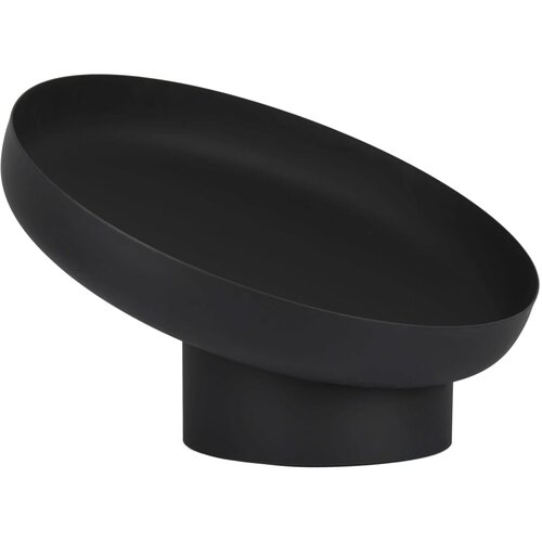 Esschert Design posuda za vatru nagnuta crna čelična FF402 Slike