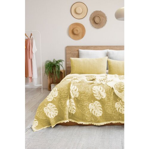Lessentiel Maison komplet posteljine forest, 240x260 cm, žuta Slike