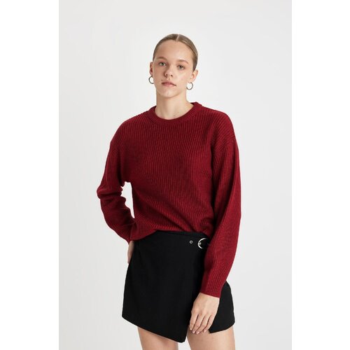 Defacto Regular Fit Crew Neck Knitwear Sweater Slike