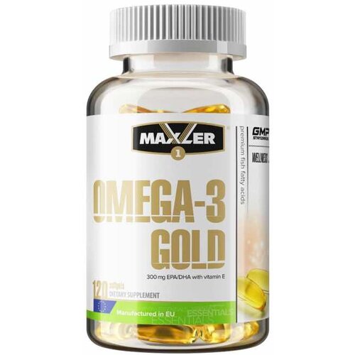 MAXLER Omega-3 gold 240 gelkapsula Slike