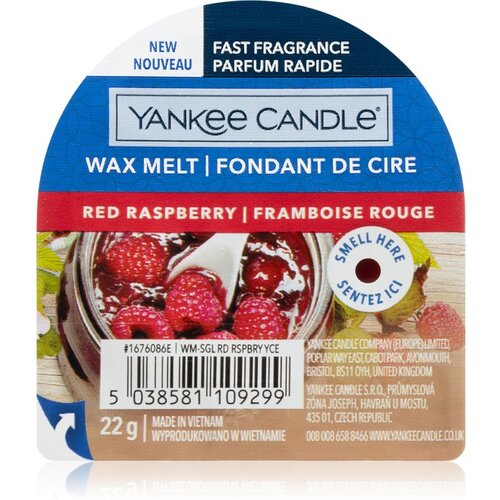 Yankee Candle red raspberry vosek za aroma lučko 22 g unisex Cene