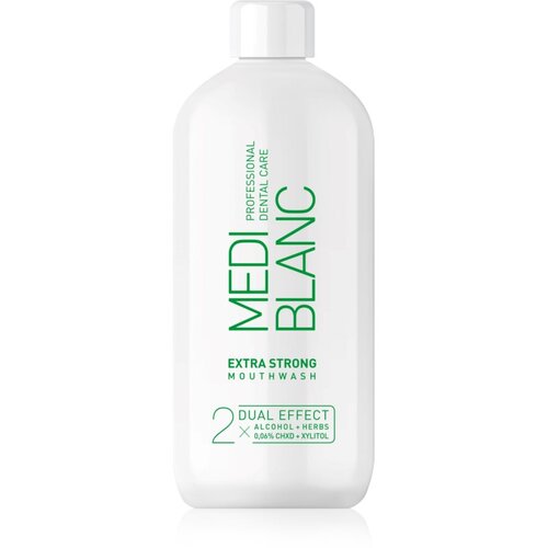 MEDIBLANC Extra Strong posebej močna ustna voda 500 ml Slike