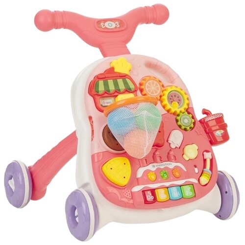 Kikka Boo gurlica za bebe - stočić 2u1 Candy, Pink Cene