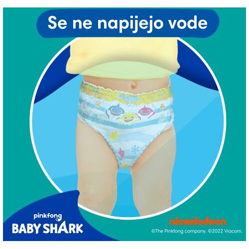 Pampers Pants Splashers, kupaće pelene-gaćice za pouzdanu za&amp;scaron;titu u vodi Slike