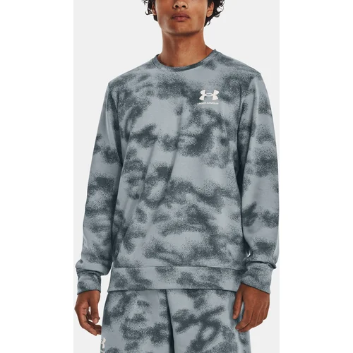 Under Armour Sweatshirt UA Rival Terry Nov Crew-BLU - Men