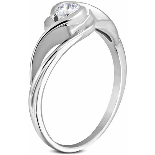Kesi Engagement ring surgical steel rose Slike