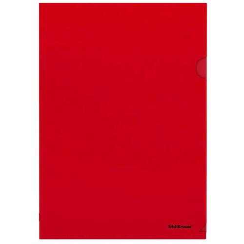 Erich Krause L-mapa A4, rdeča, mat, prosojna 12 kos, (20861980) Slike