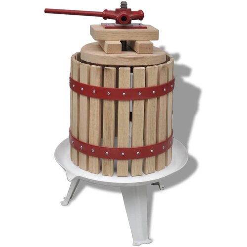 VidaXL Pre&amp;scaron;a za Voće i Vino 12 L Slike